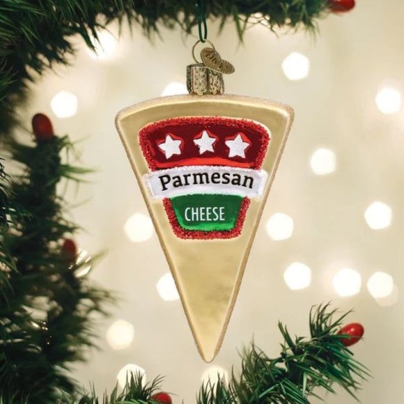Parmesan Cheese Old World Christmas Ornament - Picture 1 of 4
